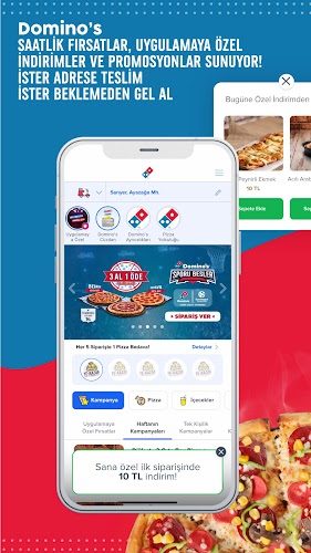 Domino's Pizza Turkey Screenshot1