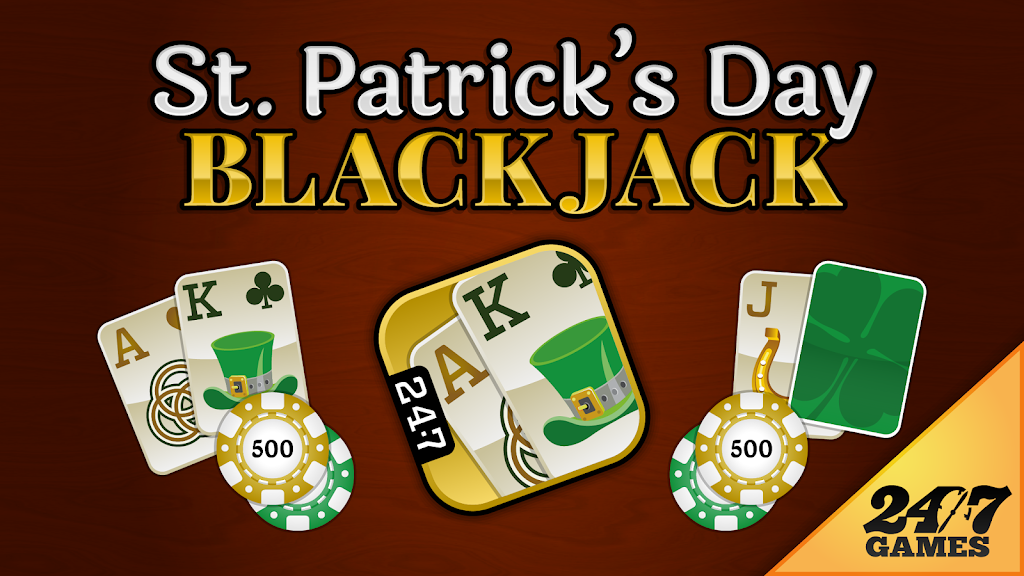 St. Patrick's Day Blackjack Screenshot1