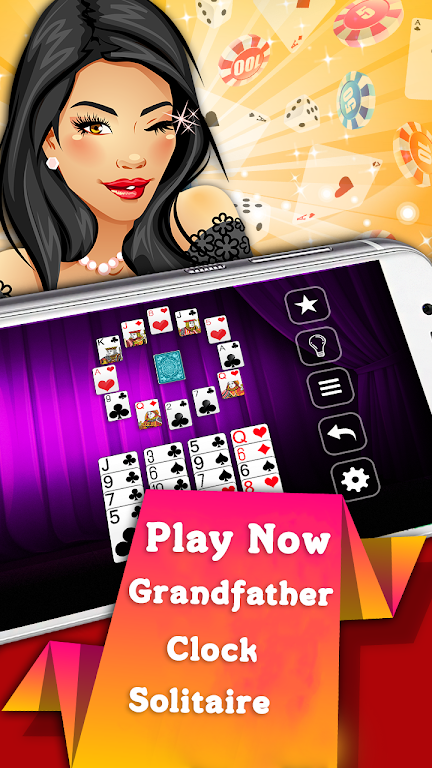 Grandfather For Solitaire Screenshot2