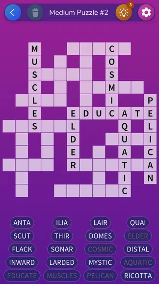 Fill-in Crosswords Unlimited Screenshot4