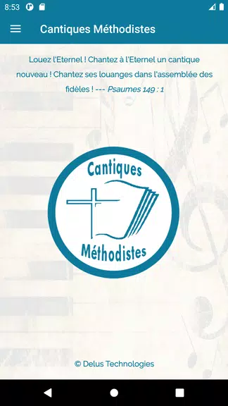 Cantiques Méthodistes Screenshot1