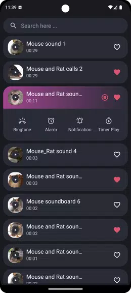 Mouse and Rat sounds Screenshot1