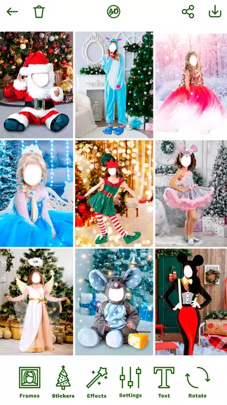 Christmas photo editor Screenshot2