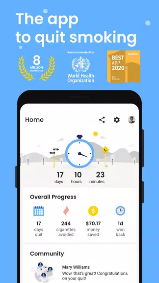 QuitNow: Quit smoking for good Screenshot1