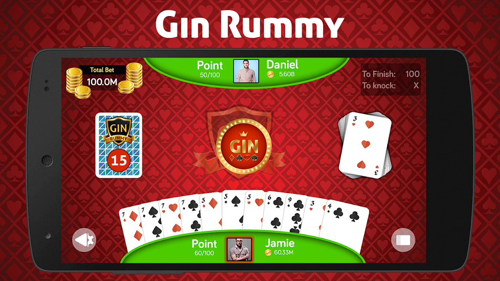 Gin Rummy Plus by Neem Games Screenshot1