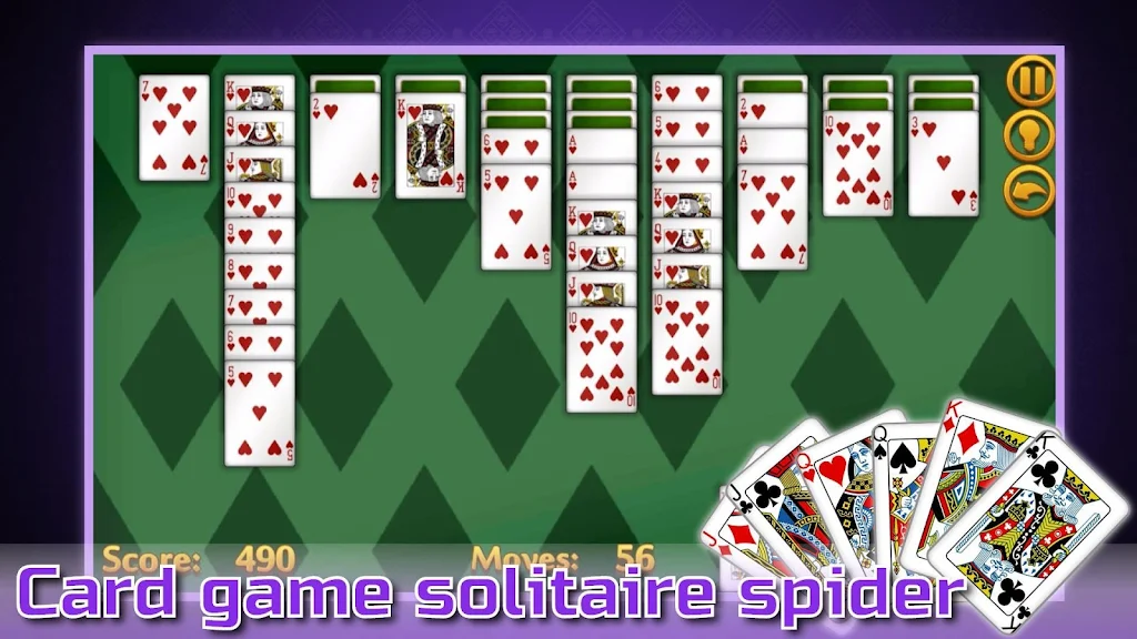 Spider: Solitaire Card Game ♣ Screenshot2