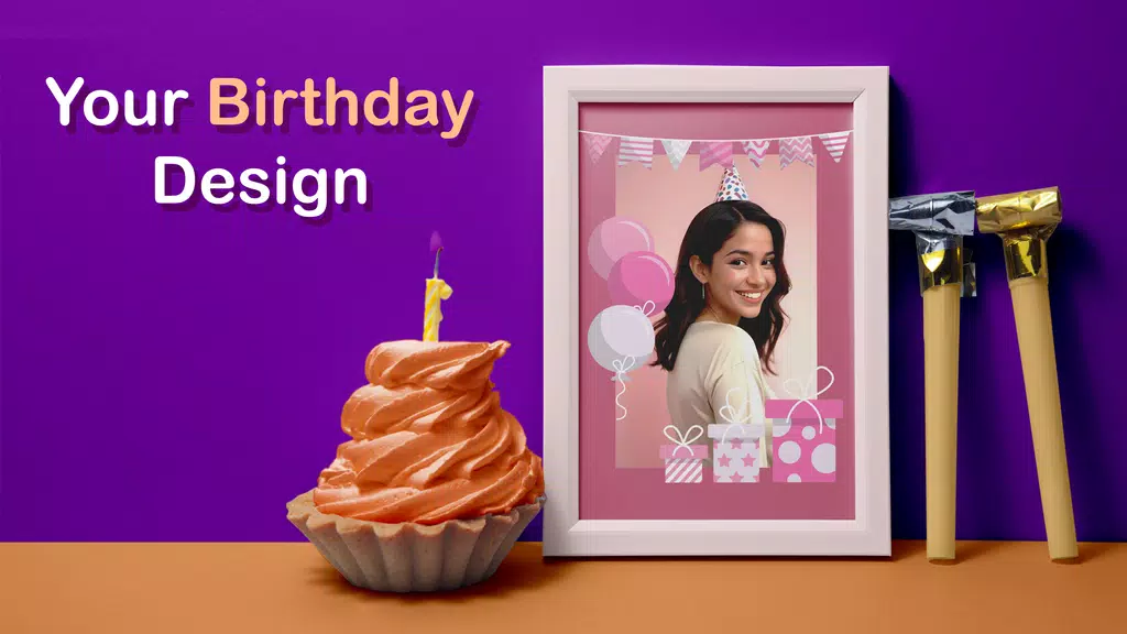 Birthday Photo Frames: Maker Screenshot1