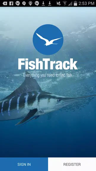 FishTrack - Fishing Charts Screenshot1