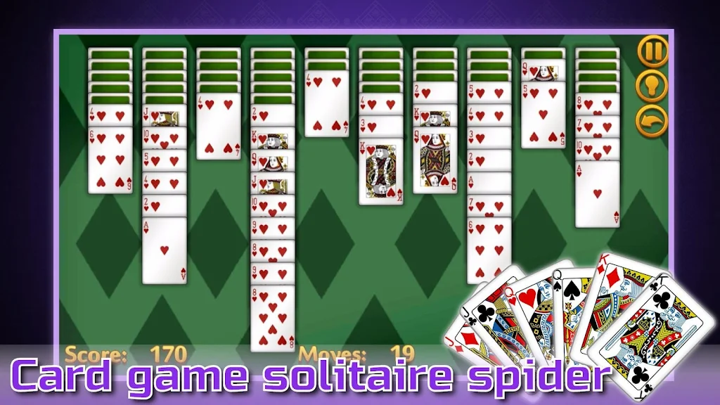 Spider: Solitaire Card Game ♣ Screenshot4