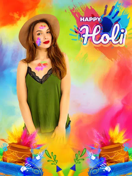 Happy Holi Video Maker Screenshot2