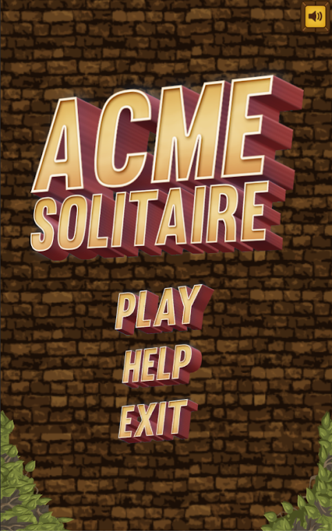 Acme solitaire Screenshot1