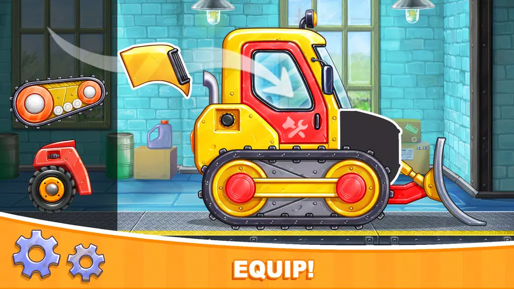 Car games Bulldozer for kids 5 Screenshot1