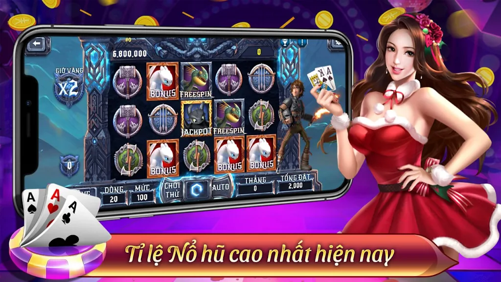 Sun52: Đánh Bài, Slots, Poker Screenshot1