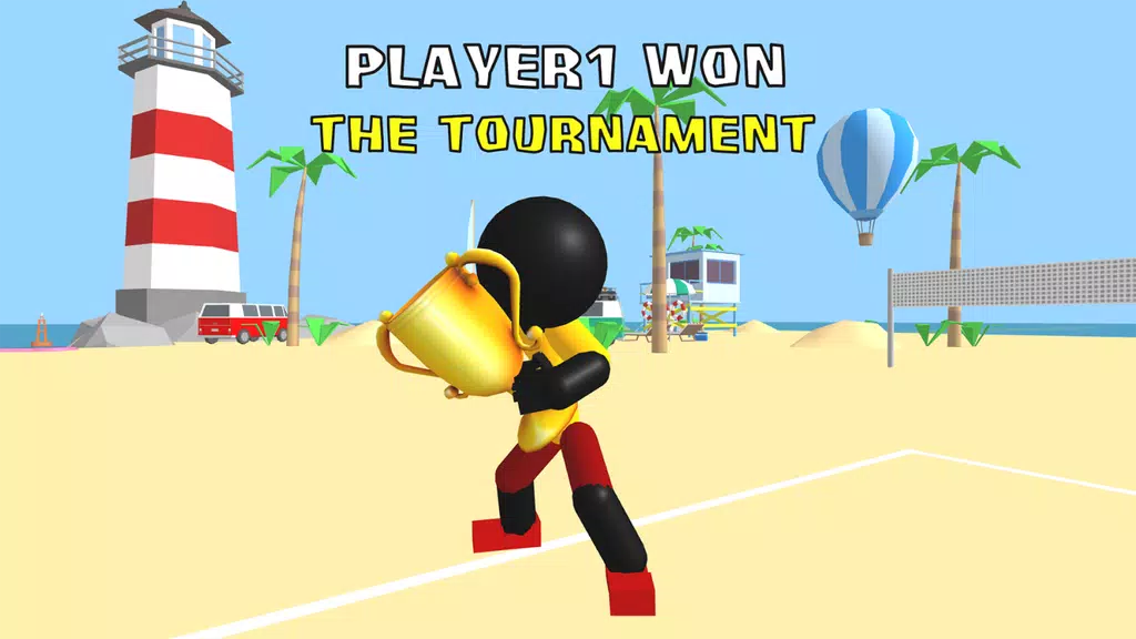 Stickman Beach Volleyball Screenshot4