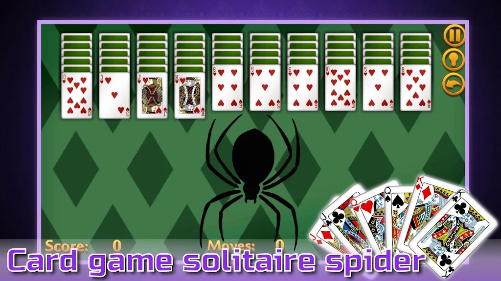 Spider: Solitaire Card Game ♣ Screenshot1