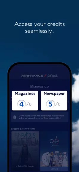 Air France Press Screenshot3