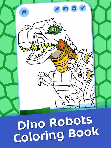 Dino Robots Coloring for Boys Screenshot1