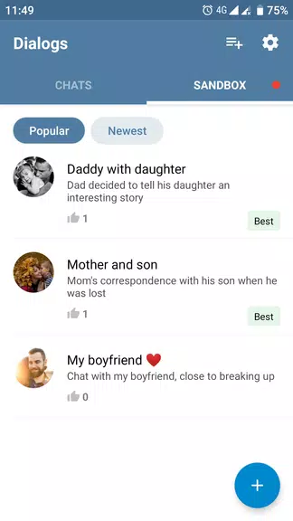 Fake Chat Story Messenger Screenshot3