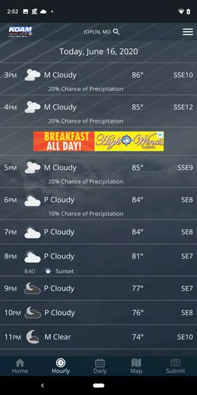 KOAM Sky Watch Weather Screenshot2