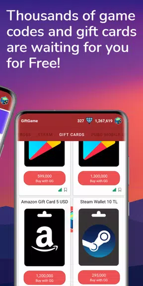 Gift Game - E-Pin & Gift Cards Screenshot3