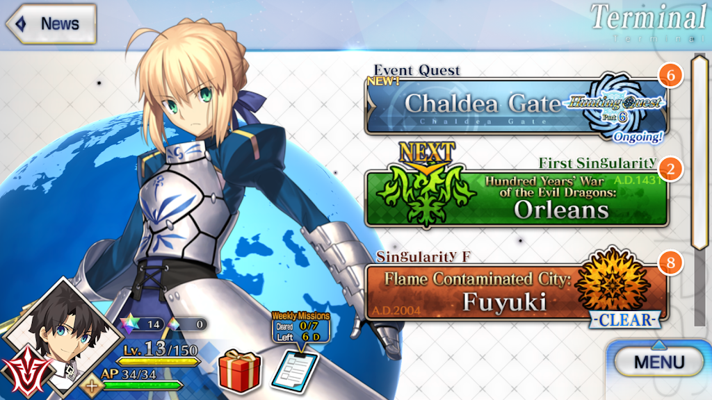 Fate/Grand Order (English) Screenshot3