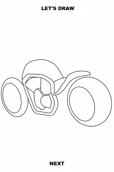 Draw Motorcycles: Cruiser Screenshot3