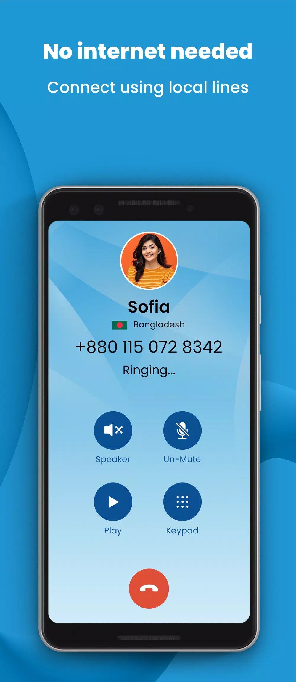 Talk Home: Int'l Calling App Screenshot1