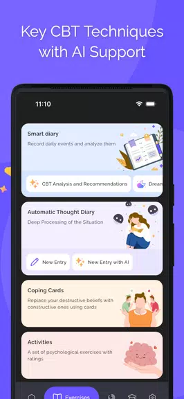 MindHealth: CBT thought diary Screenshot2