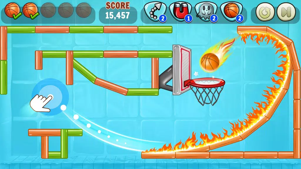 Basketball Games: Hoop Puzzles Screenshot1