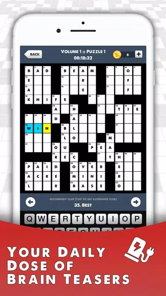 Crosswords Puzzle - Word Game Screenshot1