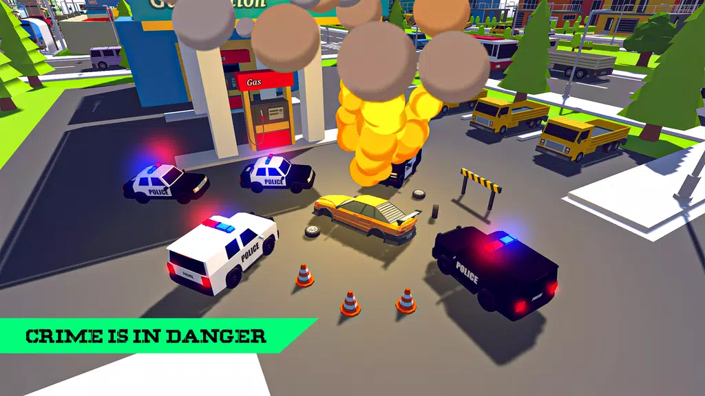 Dodge Police: Dodging Car Game Screenshot1