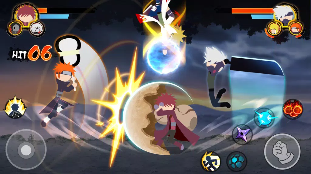 Stick Ninja - 3v3 Battle Screenshot4