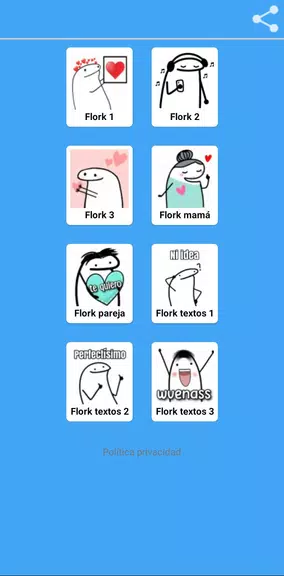 Stickers de flork Screenshot1