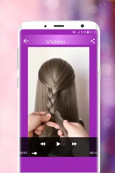 Hairstyles Step by Step Videos Screenshot4