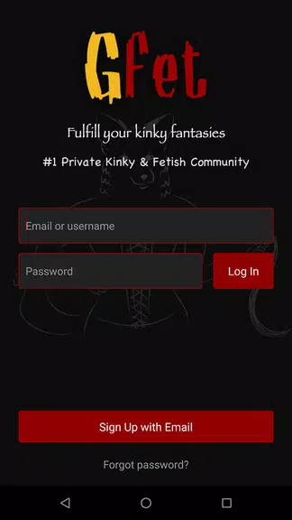 BDSM, Kinky Fetish Dating & Gay Chat App - GFet Screenshot1