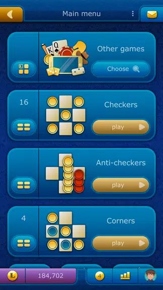 Checkers LiveGames online Screenshot1