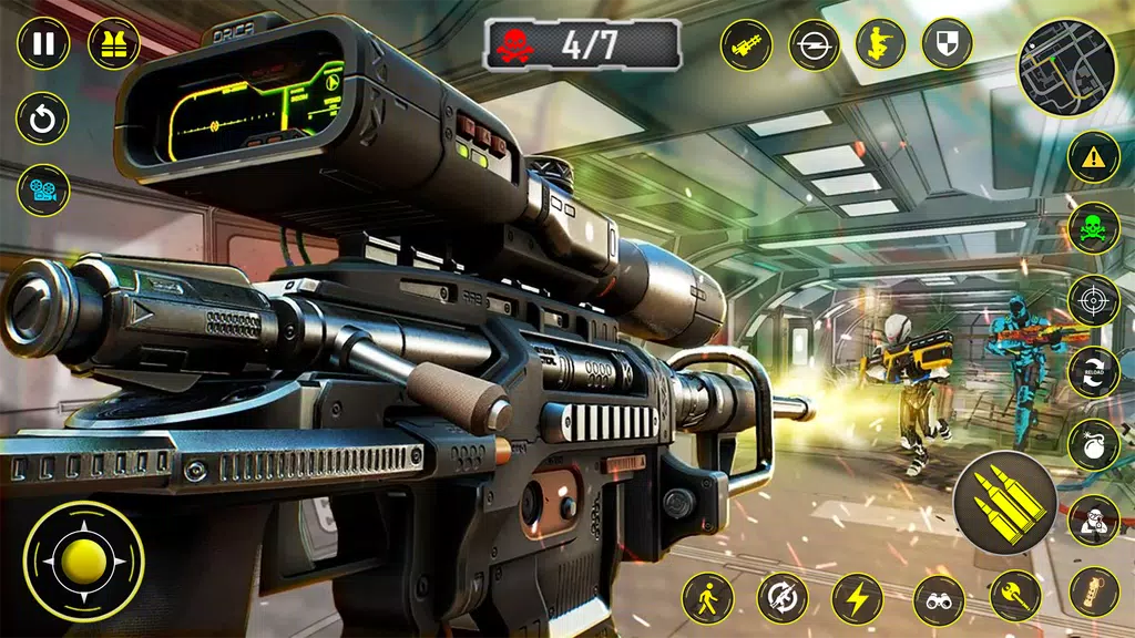 Robot Shooting Game: Gun Games Screenshot1