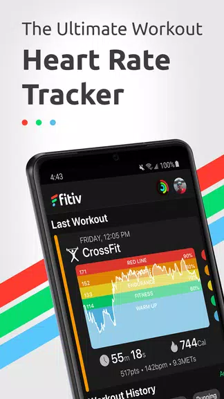 FITIV Pulse Heart Rate Monitor Screenshot1