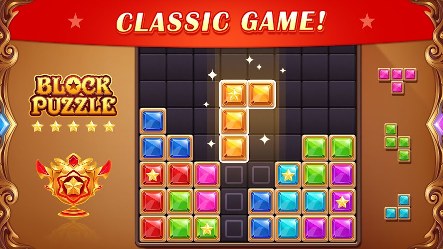 Block Puzzle: Diamond Star Screenshot1