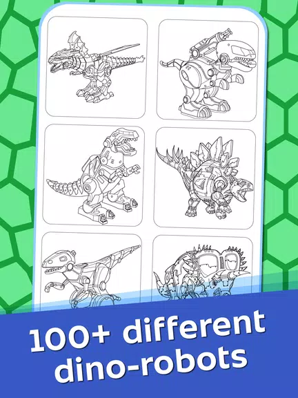 Dino Robots Coloring for Boys Screenshot3