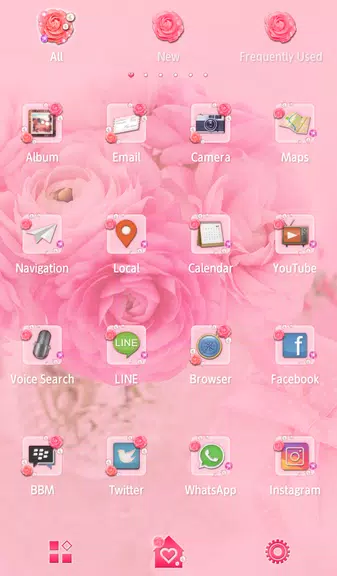 Persian Buttercup Theme Screenshot2