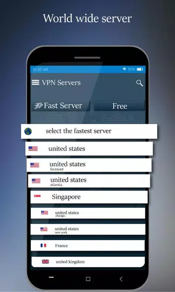 VPN Proxy: Fox VPN- VPN Master Screenshot2