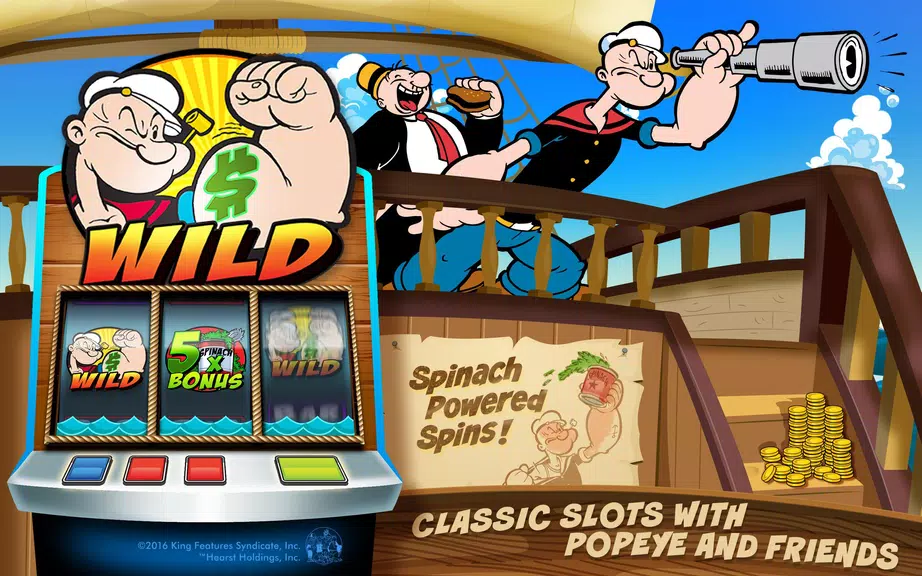 POPEYE Slots ™ Free Slots Game Screenshot4