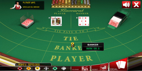 Casino Games Baccarat Topic