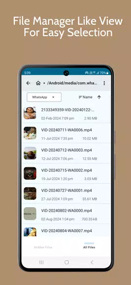 Hide Images,Videos And Files Screenshot1