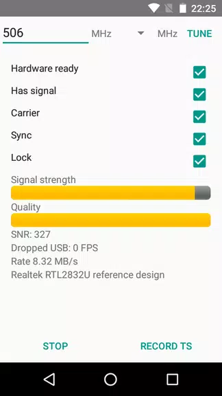 DVB-T Driver Screenshot2