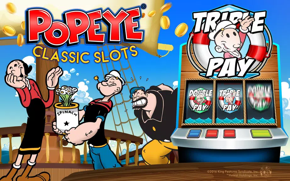 POPEYE Slots ™ Free Slots Game Screenshot1