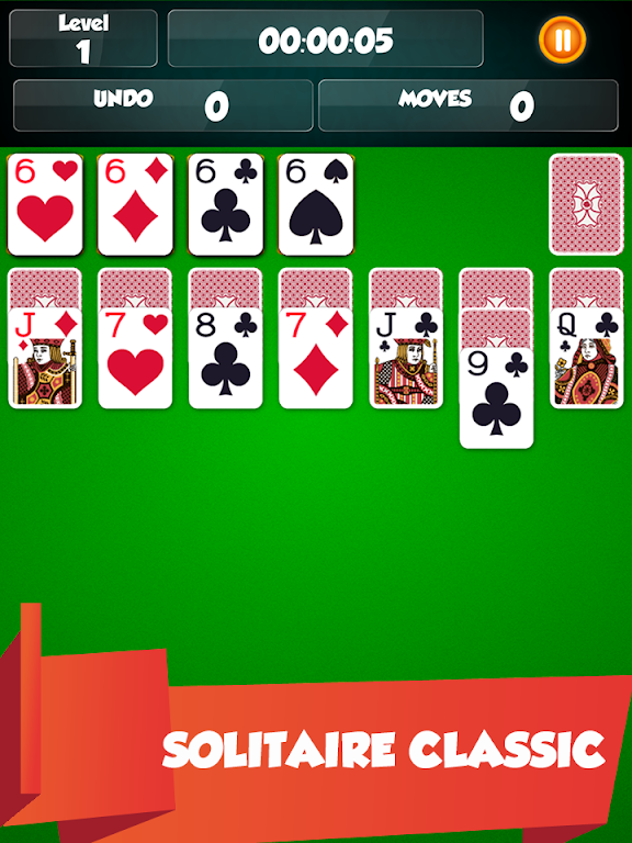 classic solitaire: Klondike by tatawind Screenshot1