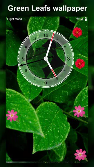 Green Leaf Live Wallpaper HD Screenshot1