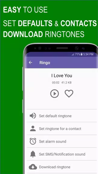 Ringo Ringtones Notifications Screenshot3